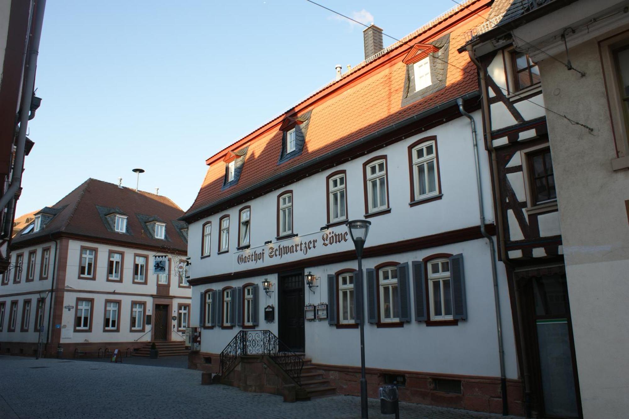 Hotel Schwartzer Loewe Babenhausen  Exterior foto