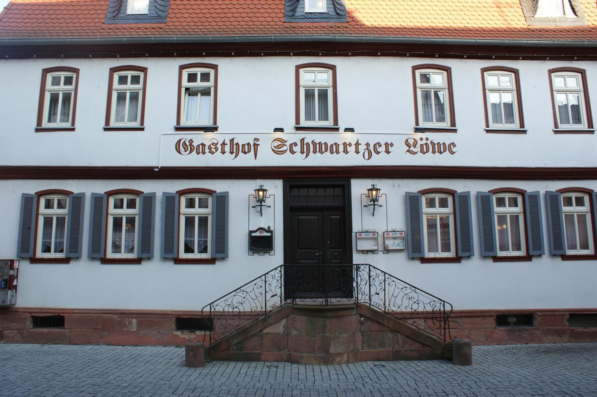 Hotel Schwartzer Loewe Babenhausen  Exterior foto