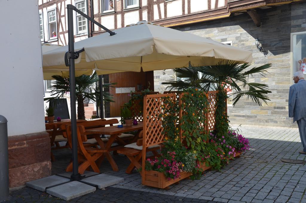 Hotel Schwartzer Loewe Babenhausen  Exterior foto